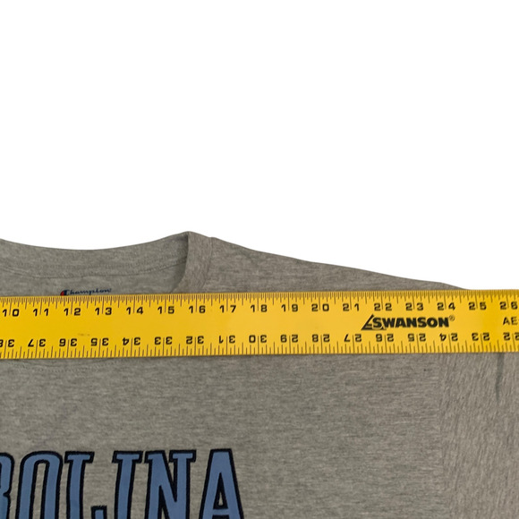 Champion Men's Size 2XL UNC Carolina Tarheels Short Sleeve Embroidered T-Shirt - Picture 4 of 16